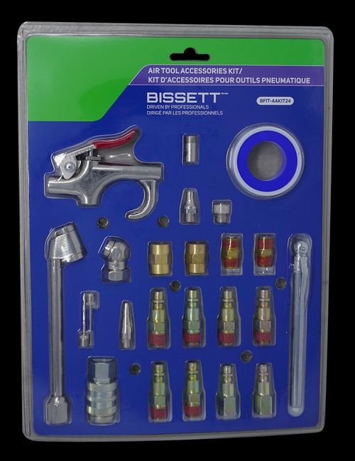 Air Tool Accessory Kit 24 Pieces