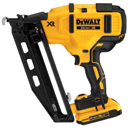 DCN660D1 Dewalt 16 GA Angled Finish Nailer Kit