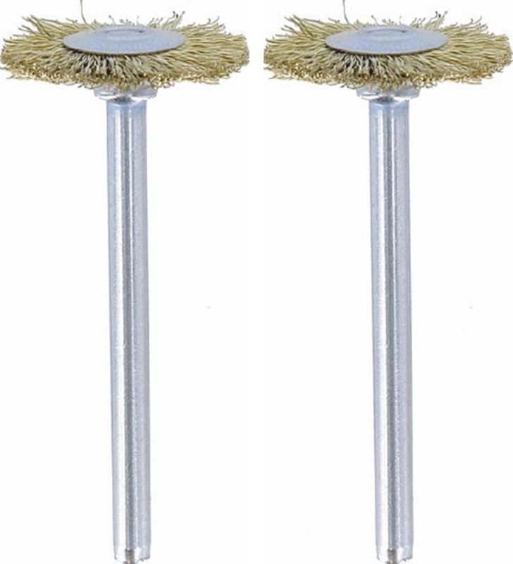 535-02 3/4&quot; Brass Brushes (2PK)