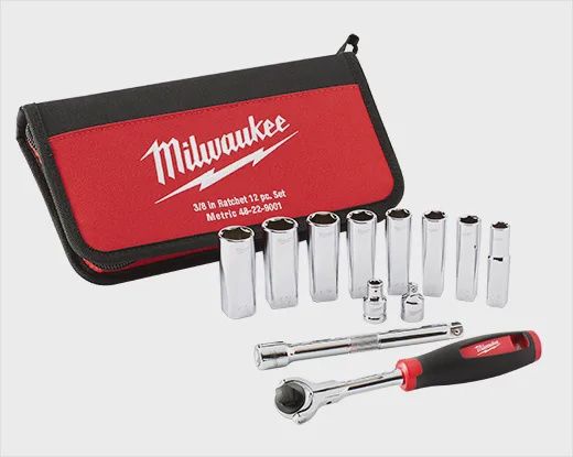 48-22-9001 TRADESMAN RATCHET SET - METRIC
