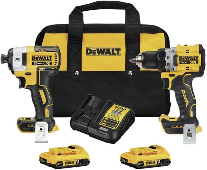 TO BE CANCEL 20V MAX XR Brushless Drill/Driver &amp; Impact Driver Combo Kit, 2.0 Ah