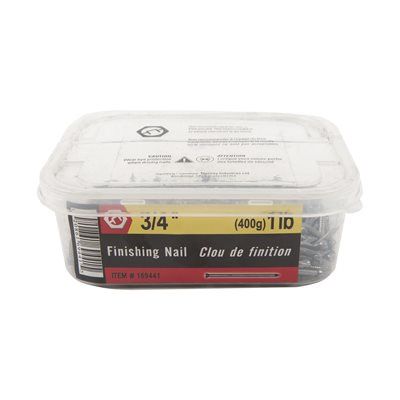 169441 Finishing Nail 34in 1lbs (400g)/pk 10