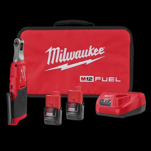 2566-22 M12 FUEL 1/4&quot; High Speed Ratchet Kit