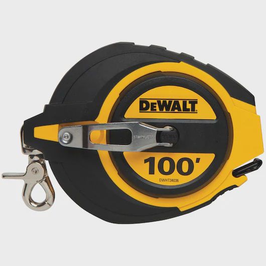 DWHT34144 DEWALT 100 ft. Closed Case Long Tape Measure