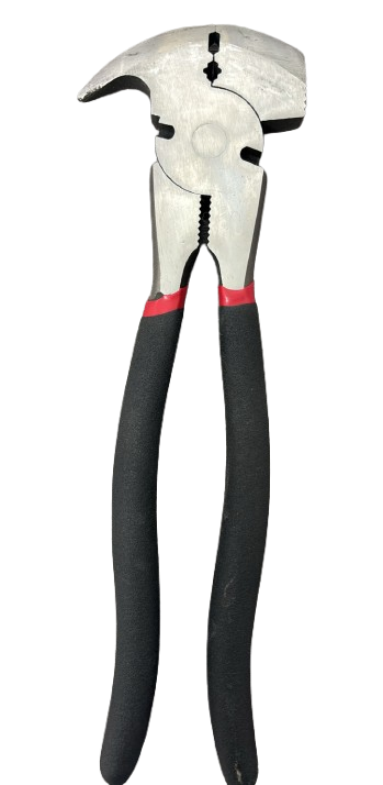 20 Fencing Pliers (Colombian Model - Hammer Head), Steel 10.5" / 260 MM