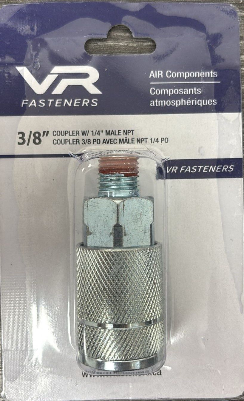 1/4&quot; Coupler W/ 1/4&quot; MALE NPT