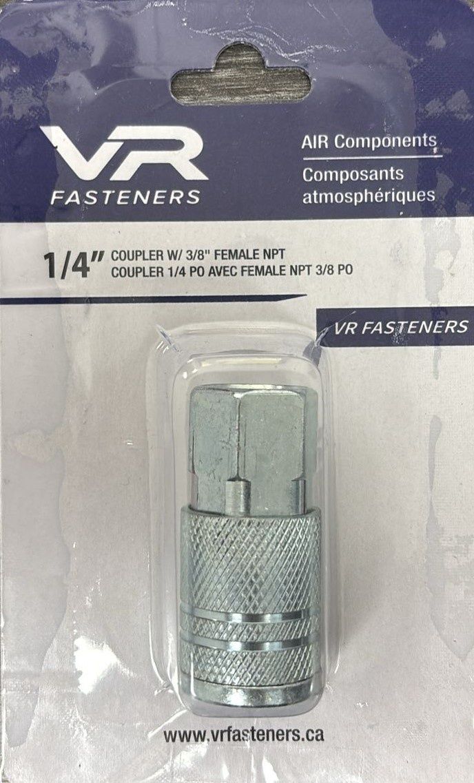 1/4&quot; COUPLER W/ 3/8&quot; FEMALE NPT