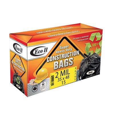 87096745 Garbage Bag 35X48 2mill 15/Per