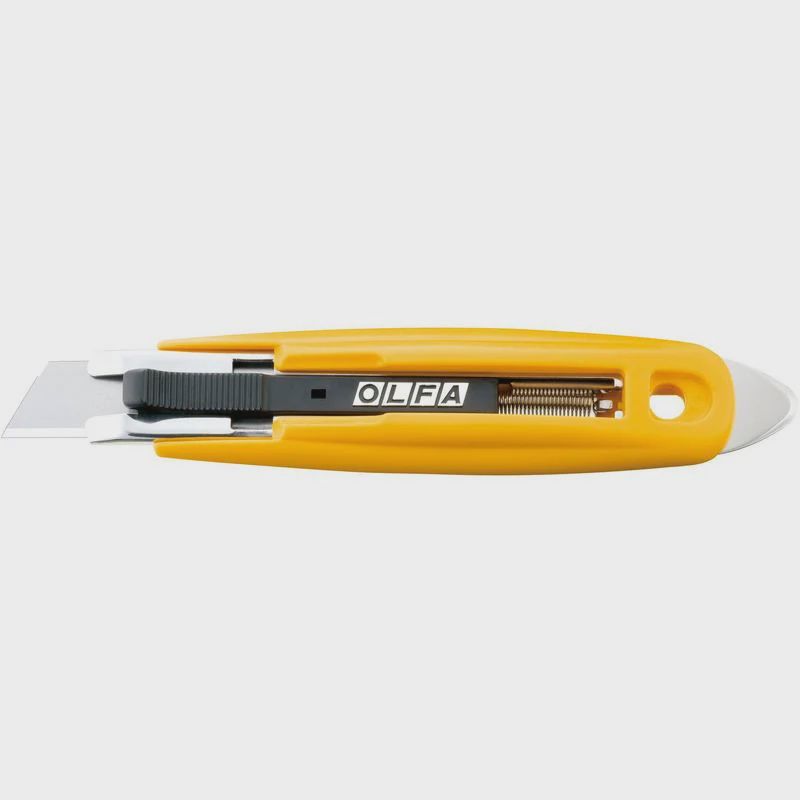 SK-9 Olfa Self-Retracting Safety Knife w/ Tape Slitter