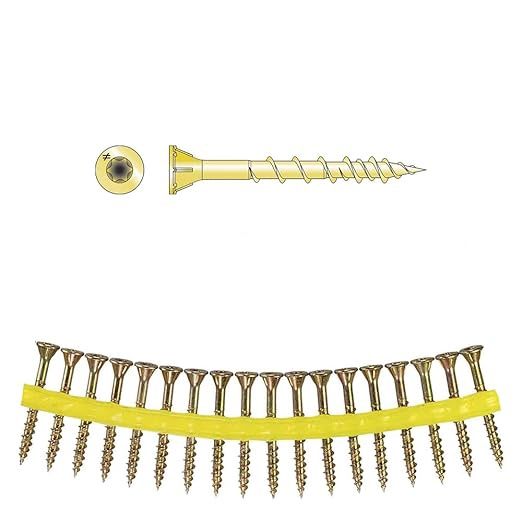 WSV134S #9x1-3/4 T25 WOOD SCREW STRIP