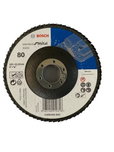 FDX2750080 Flap Discs 5&quot; - 80 grit