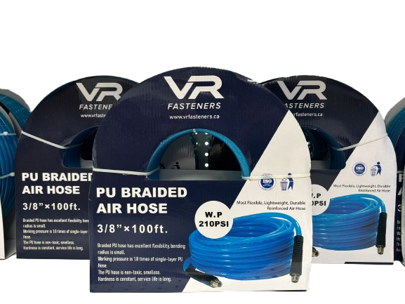 VR38100 3/8&quot;x 100Ft Braided Air Hose