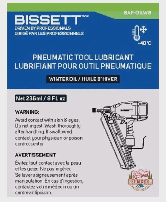 BAF-OILW8 WINTER GRADE TOOL OIL - 8OZ