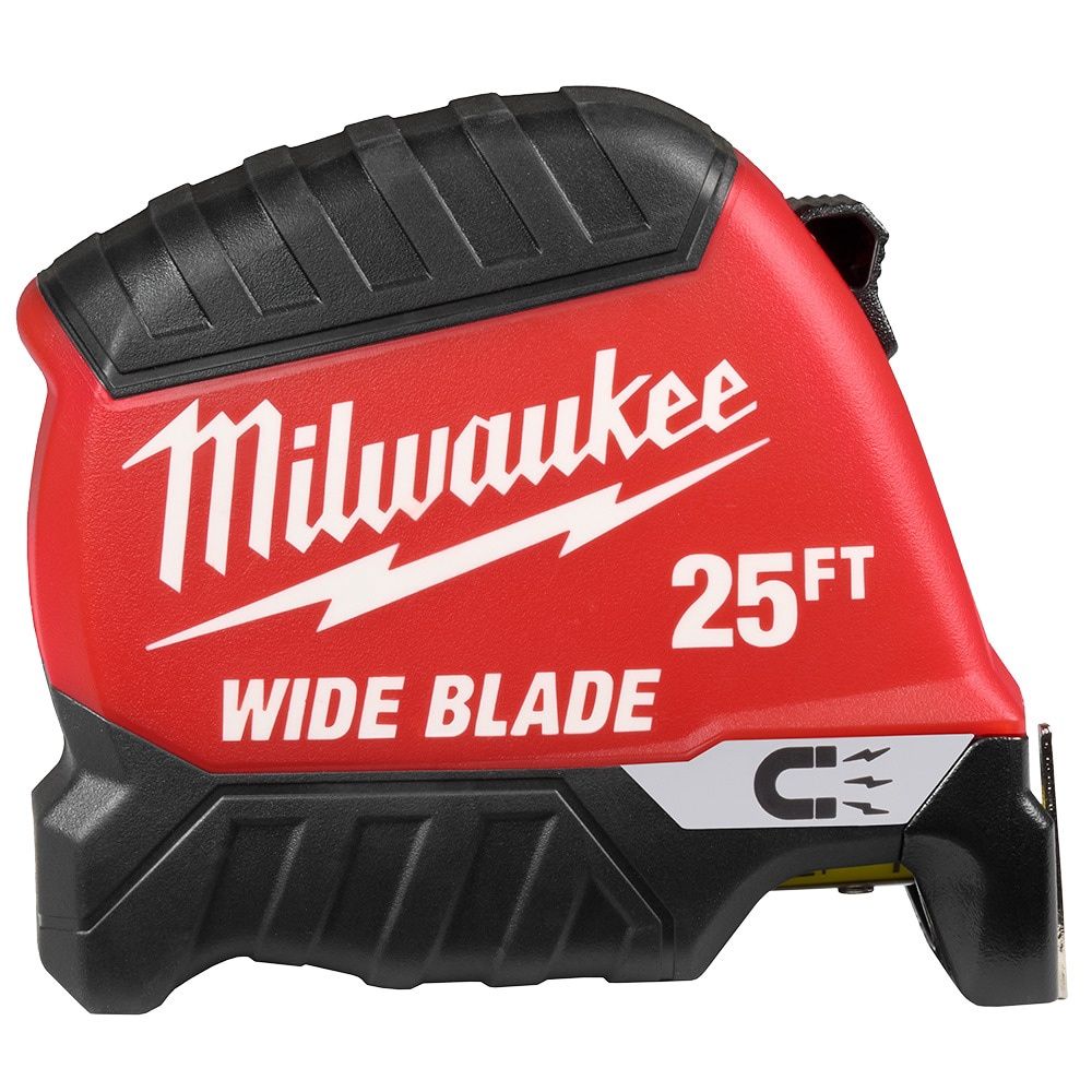 25 ft. Wide Blade Magnetic Tape Measure With 18 ft. Reach