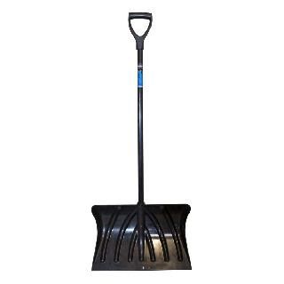SNOW PUSHER 20IN POLY COATED STEEL SHAFT D HANDLE 194515 - SNOW PUSHER 20IN POLY COATED STEEL SHAFT D HANDLE