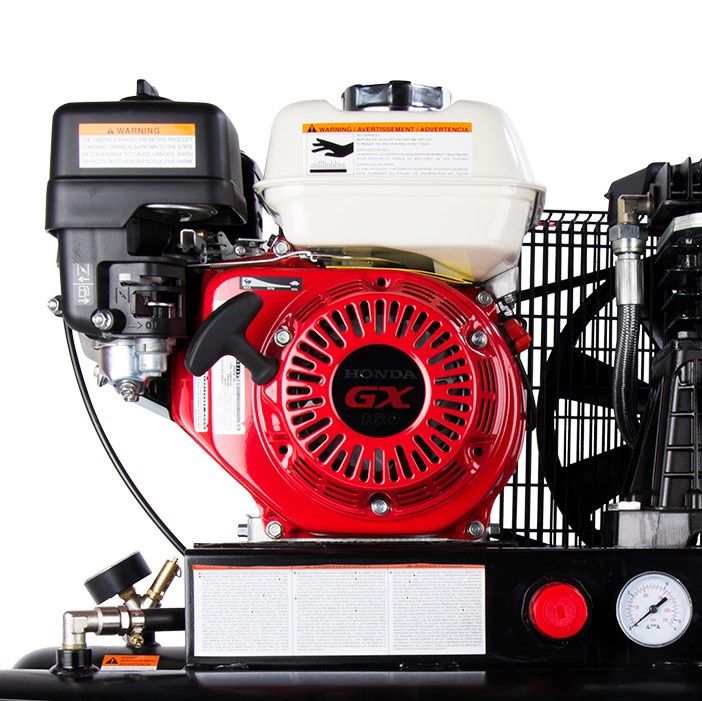 EC2510E 8 Gallon Gas Powered Wheeled Air Compressor | Metabo HPT EC2510E