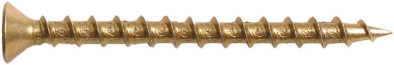 Pamfast WCYZ8134 - #8 X 1-3/4" PAMFast Yellow Zinc Wood Screw (1000/BX)