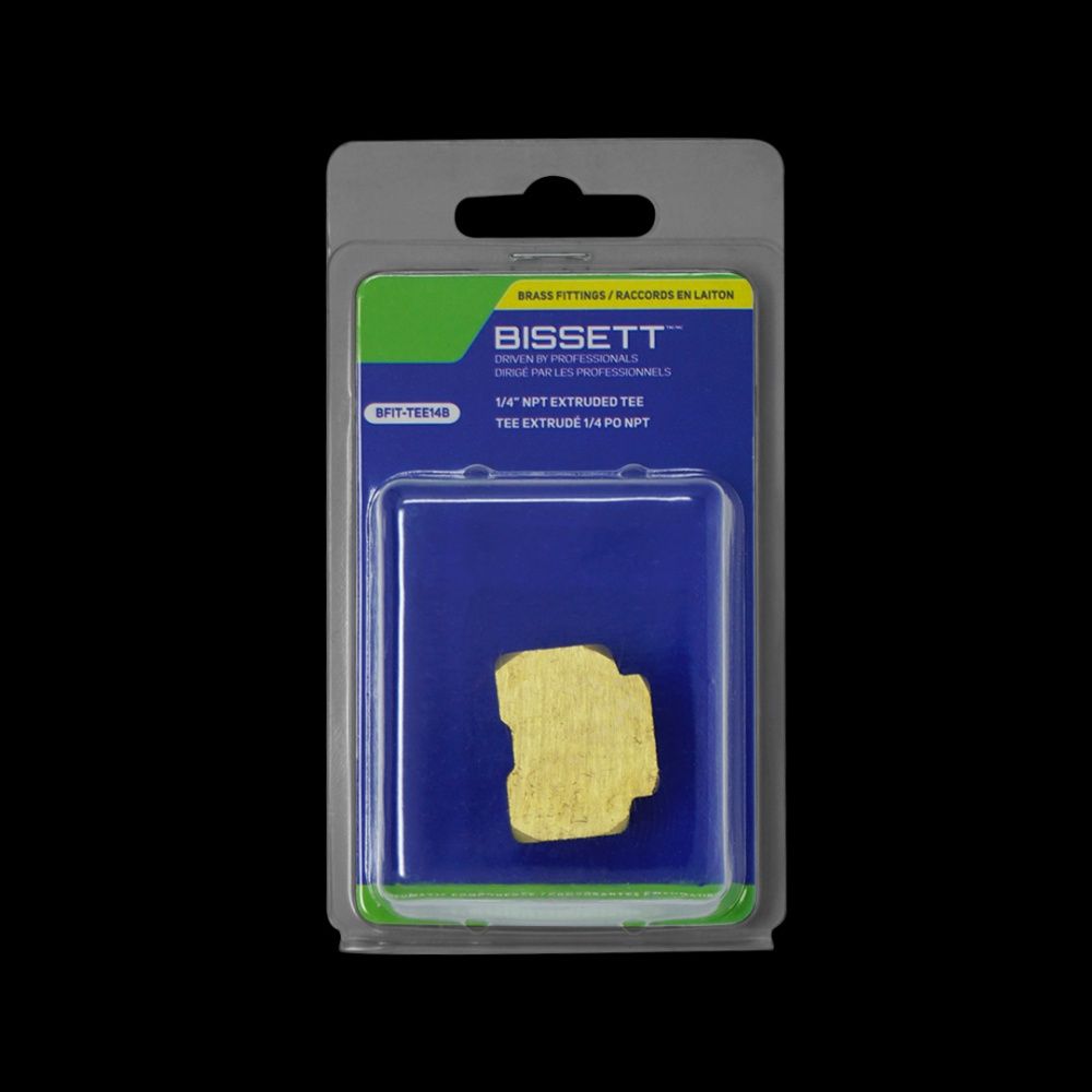 Bissett 1/4&#39;&#39; NPT Extruded Tee