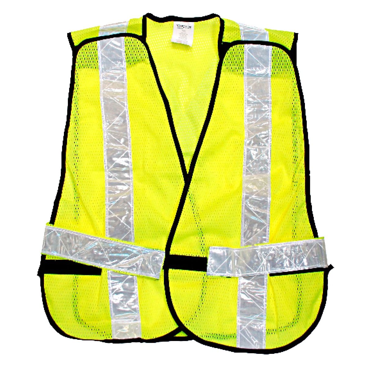 105584 Safety Vest 5-point Tear-Away Hi-Vis Yellow (OSFA)