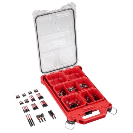 Milwaukee Tool SHOCKWAVE Impact Duty Driver Bit PACKOUT Set (100-Piece)