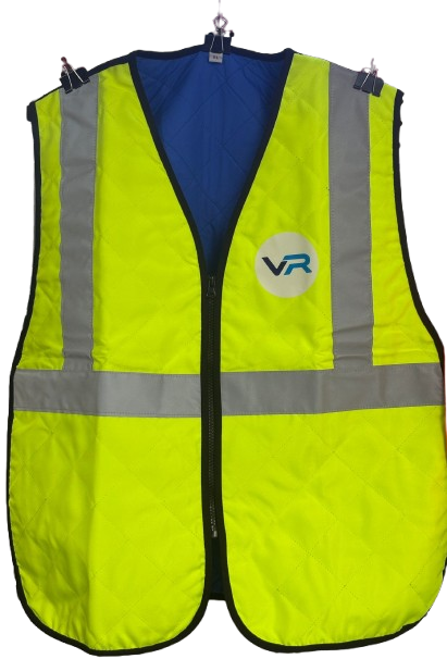 VR-Cooling  Safety Vest-Green XL