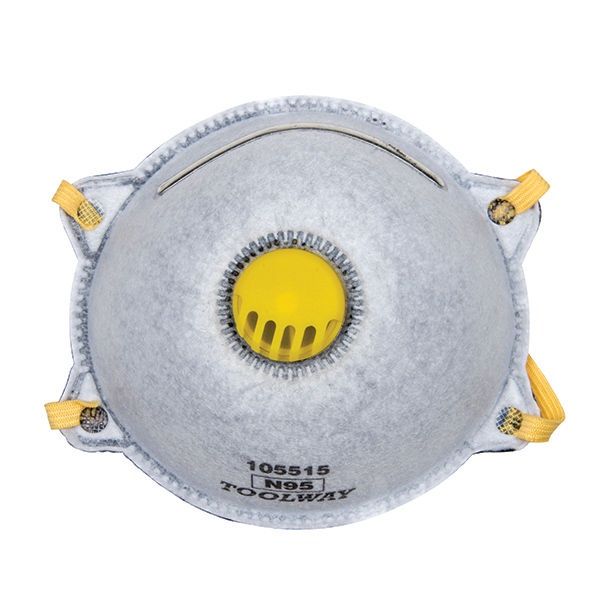 Toolsway- Carbon Dust Mask Valve-2 Pack