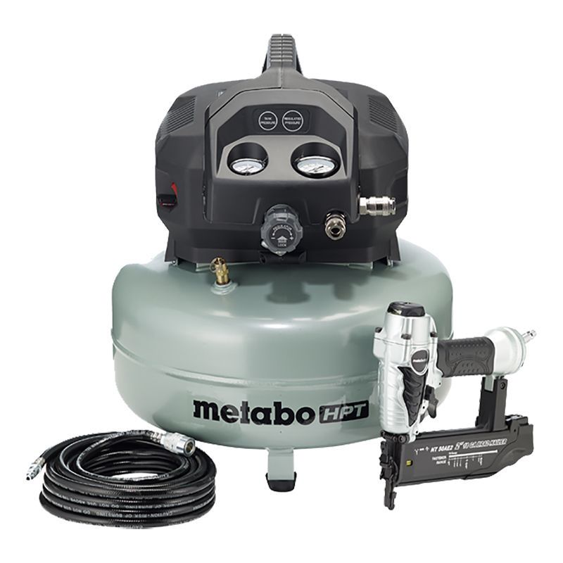 KNT50ACM 18 Gauge Brad Nailer and Compressor Combo Kit