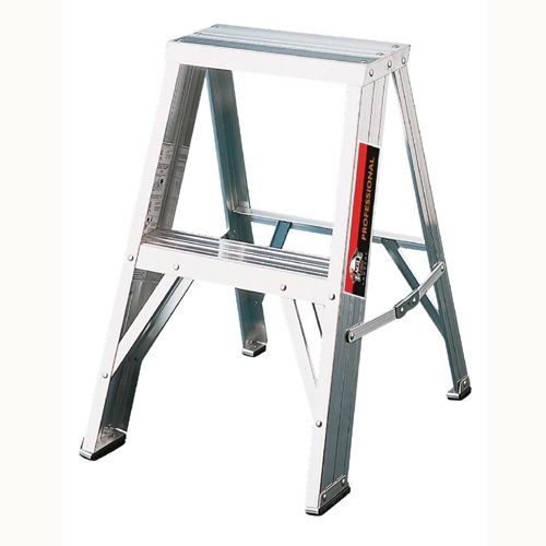LP-502 2 ft. Aluminum Step Ladder Grade 2 with 225 lbs. Load Capacity