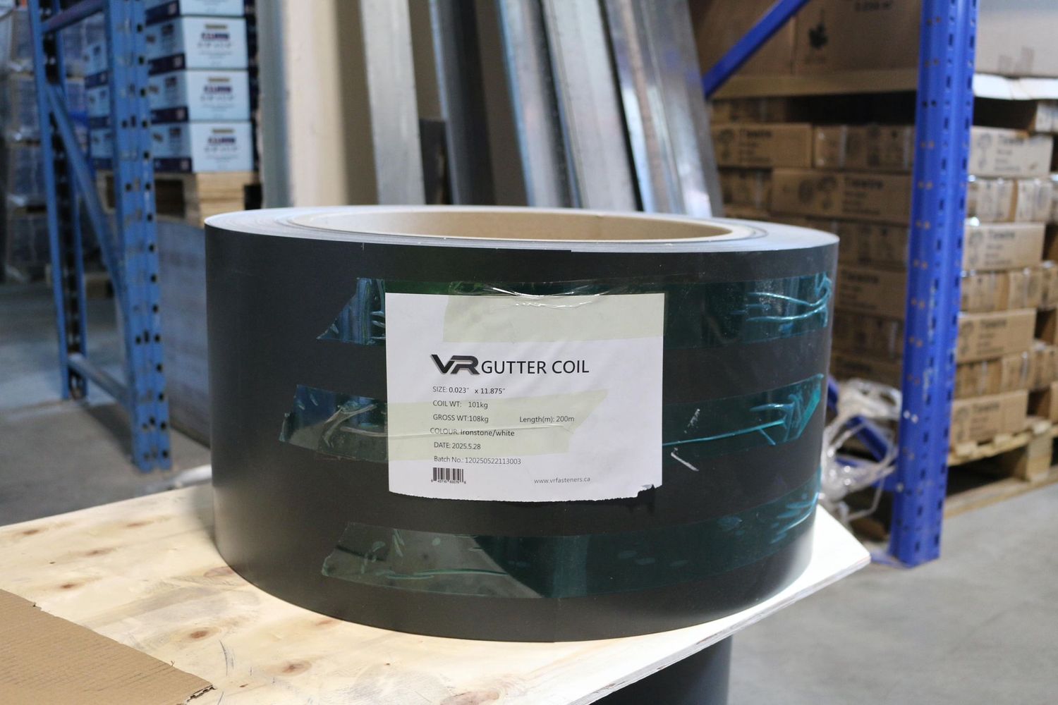 VR Gutter Coil Ironstone/White-97 Kg