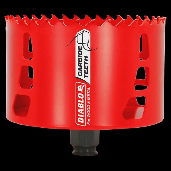 Diablo-4-1/8&quot; Carbide Teeth Hole Saw for Wood and Metal