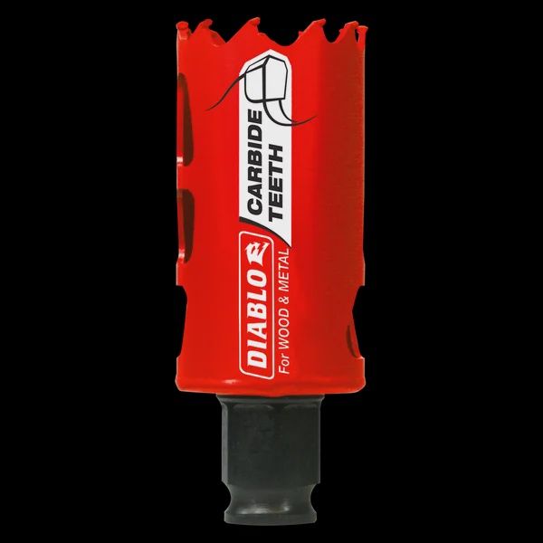 Diablo-1-3/8&quot; Carbide Teeth Hole Saw for Wood and Metal