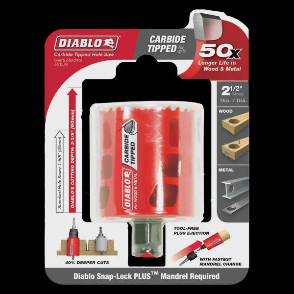2-1/2&quot; Carbide Teeth Hole Saw for Wood and Metal