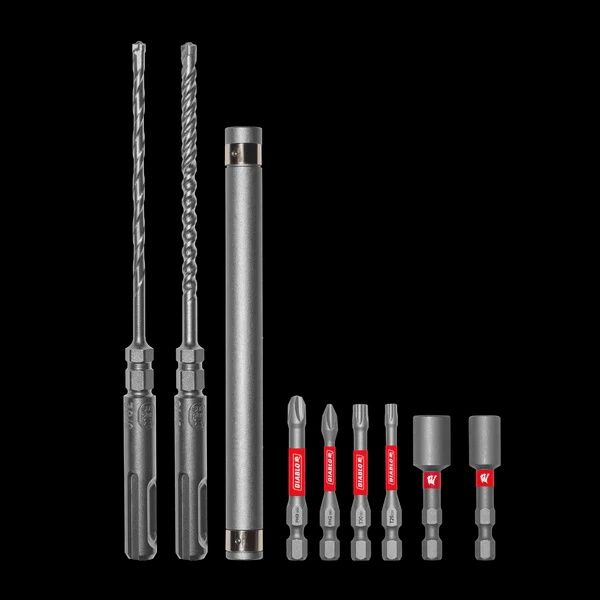Diablo-9pc Rebar Demon™ Concrete Anchor Drive Installation Set (9-pc)