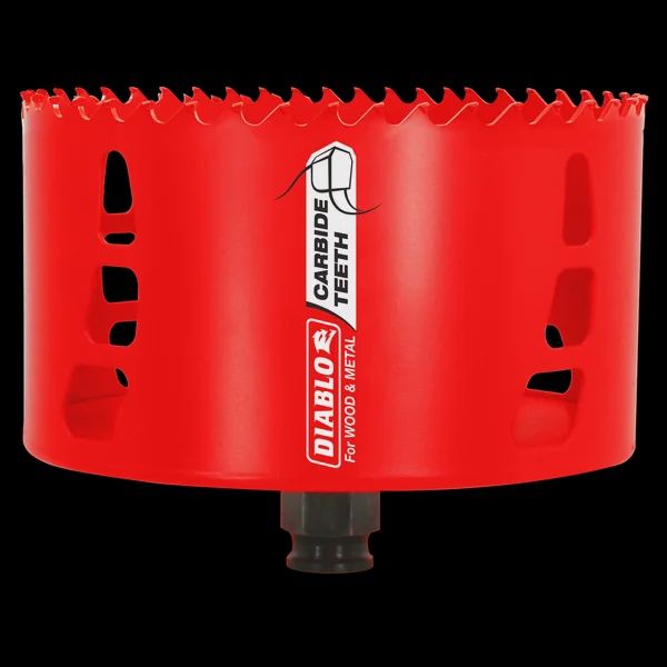 Diablo-4-3/4&quot; Carbide Teeth Hole Saw for Wood and Metal