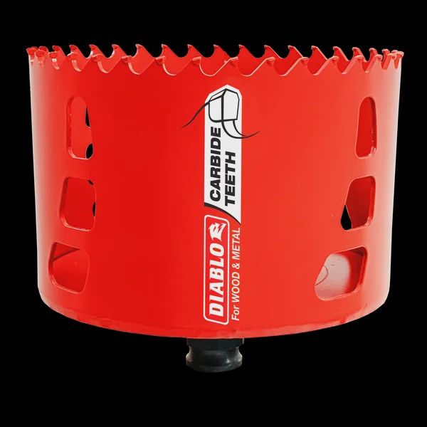 Diablo-4&quot; Carbide Teeth Hole Saw for Wood and Metal