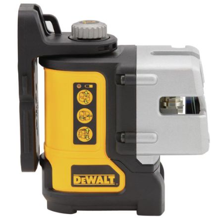 DEWALT 3 Line Green Laser Level with (4) AA Batteries