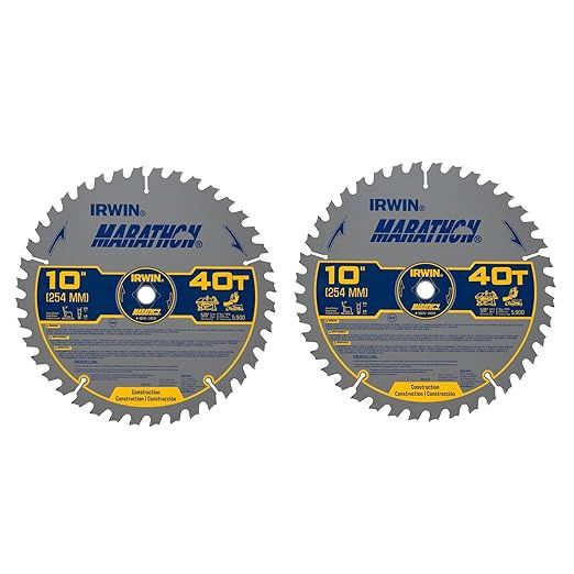 IRWIN 10&quot; 40T / 40T Combo Pack Blister (IWAS1040CMB) Visit the IRWIN Store