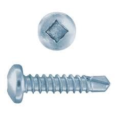 H PAULIN 537-453 8X1-1/2 ROUND HEAD SOCKET STEEL WOOD SCREW (JAR 300 Pcs)