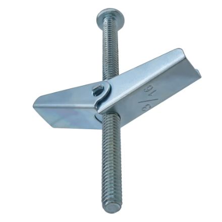 H Paulin 537-335 3/16 x 4-inch Toggle Bolts - 50 Pcs