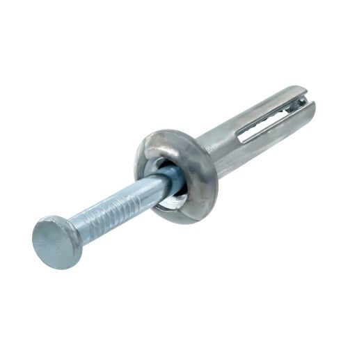 H Paulin  537-361 1/4&quot; x 1-1/4&quot; Zinc Plated Nail In Anchor 100 Pcs