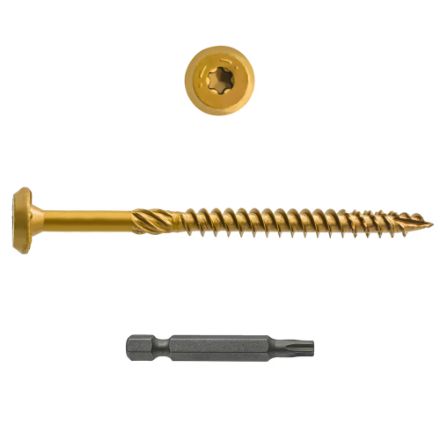 H PaulinPRO 621500 5/16x6-inch Truss Head Star Drive Structural Screw 50 pcs