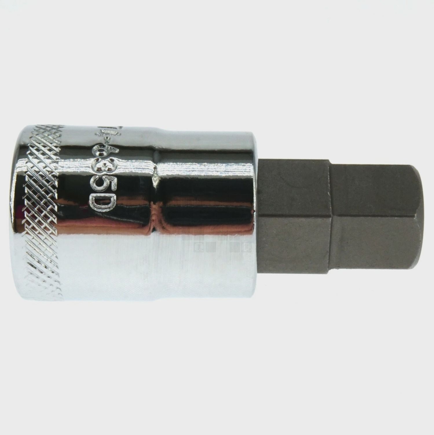 Dewalt DWMT74635OSP 1/2&quot; Chrome Hex Bit Socket, 3/8&quot; Drive, 74-635D