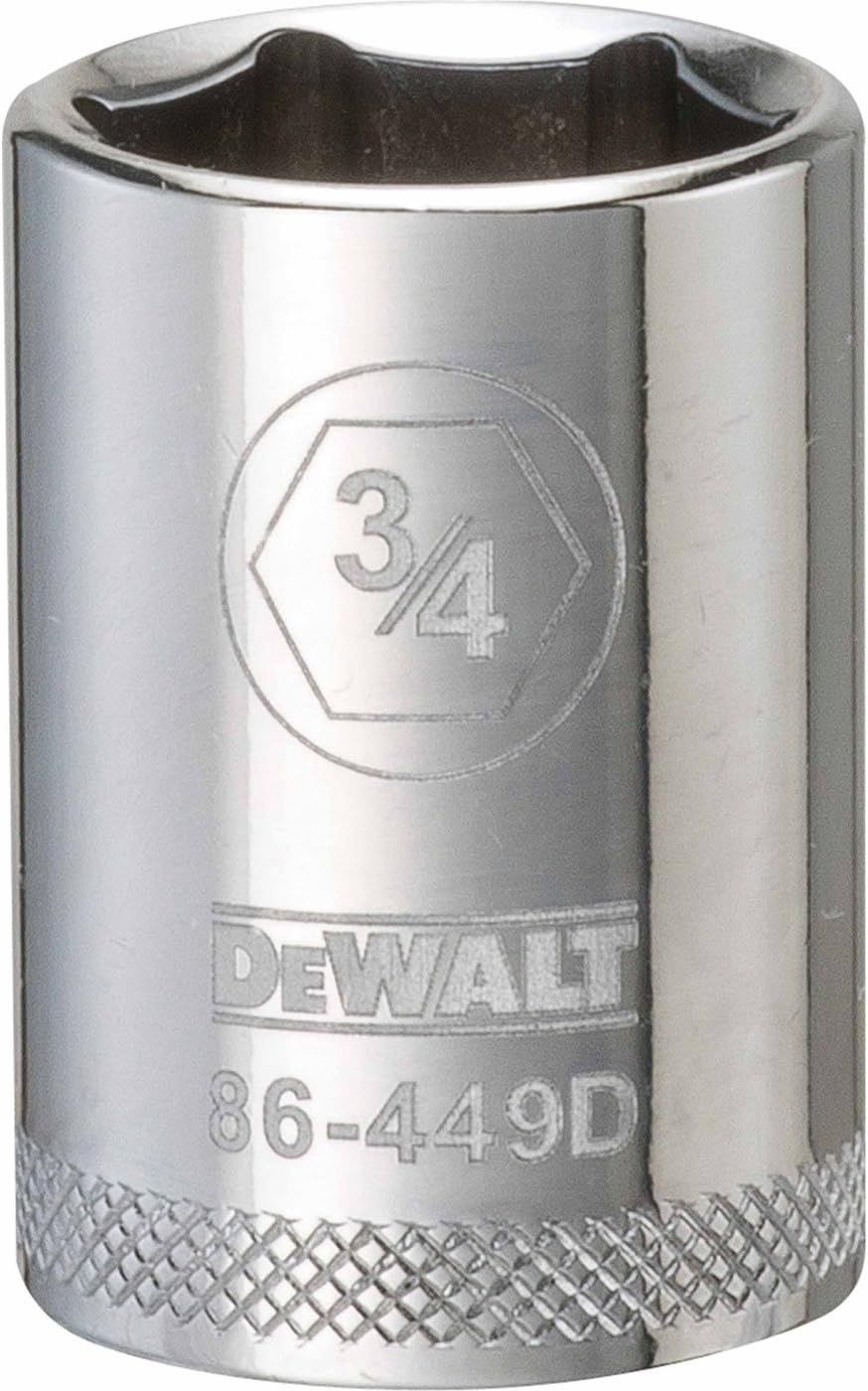 DEWALT DWMT86449OSP 6 Point 1/2&#39;&#39; Drive Socket 3/4&#39;&#39; SAE