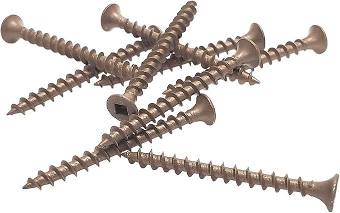 VR 8x2 Deck Screw- Brown Ruspert (2000 pcs/box)