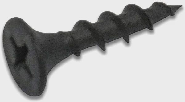 PAMFAST GCBP7200  7x2 Phillips Drive Bugle Head Black Phosphate Steel Collated Screws, 1,000/Box