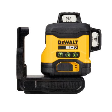 DEWALT 20V MAX Lithium-Ion 3-Beam 360-Degree Green Laser Level (Tool Only) DCLE34031B
