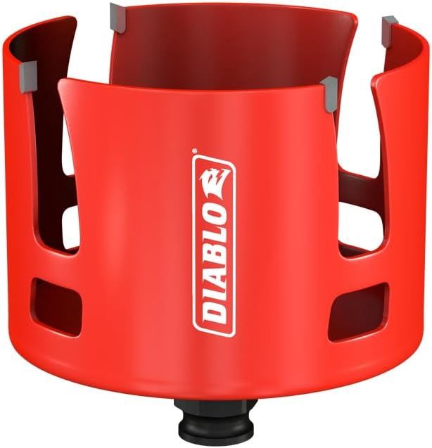 Diablo DHS4000CTR Diablo 4&quot; Demo Demon® Carbide Teeth Rough-In Hole Saw