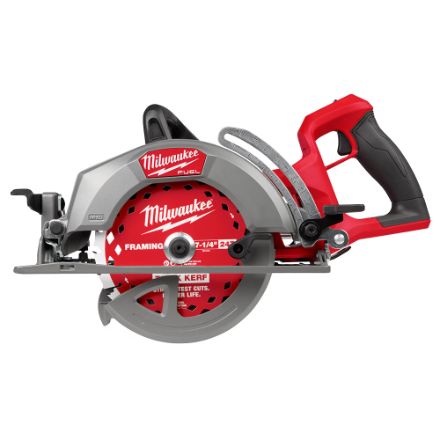 Milwaukee Tool 18V M18 FUEL Lithium-Ion Brushless Cordless 7-1/4 in. Rear Handle Circular Saw (Tool-Only) 2930-20