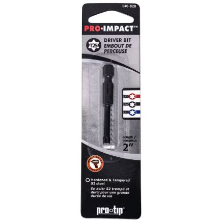 H Paulin Pro-Tip T25 x 2-inch Pro-Impact(TM) Torx Driver Bit