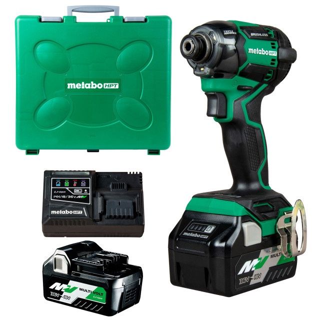 Metabo HPT 36V MultiVolt Cordless Triple Hammer Bolt Impact Driver